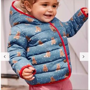 Baby Boden Shower Resistant Padded Jacket - 3-6 months